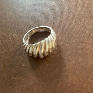 Gold tone pinky ring